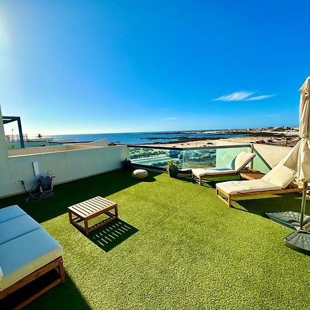 Apartamento Villa Bruno Con Vistas Al Mar, Primera Linea De Playa El Cotillo (Fuerteventura) Exterior foto